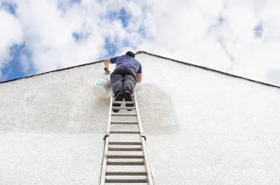 Peinture extérieure à Morlaàs — façades et ravalement